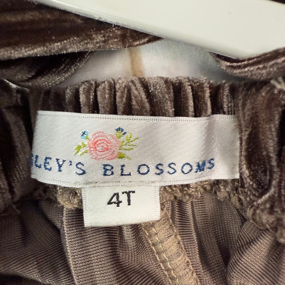 bailey's blossoms bell bottom romper 4T - Picture 3 of 3